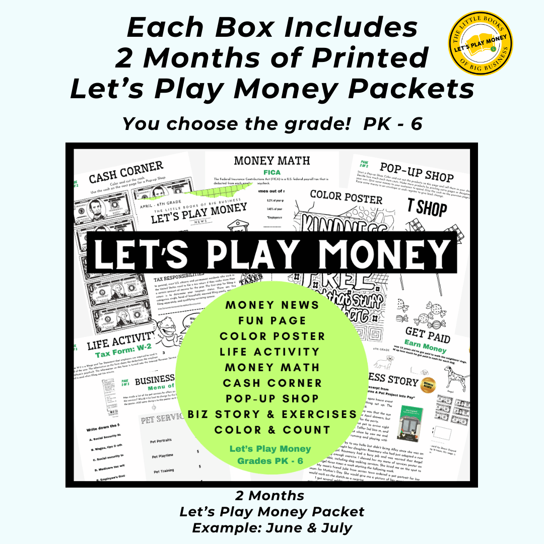 Subscription Box - Let's Play Money!